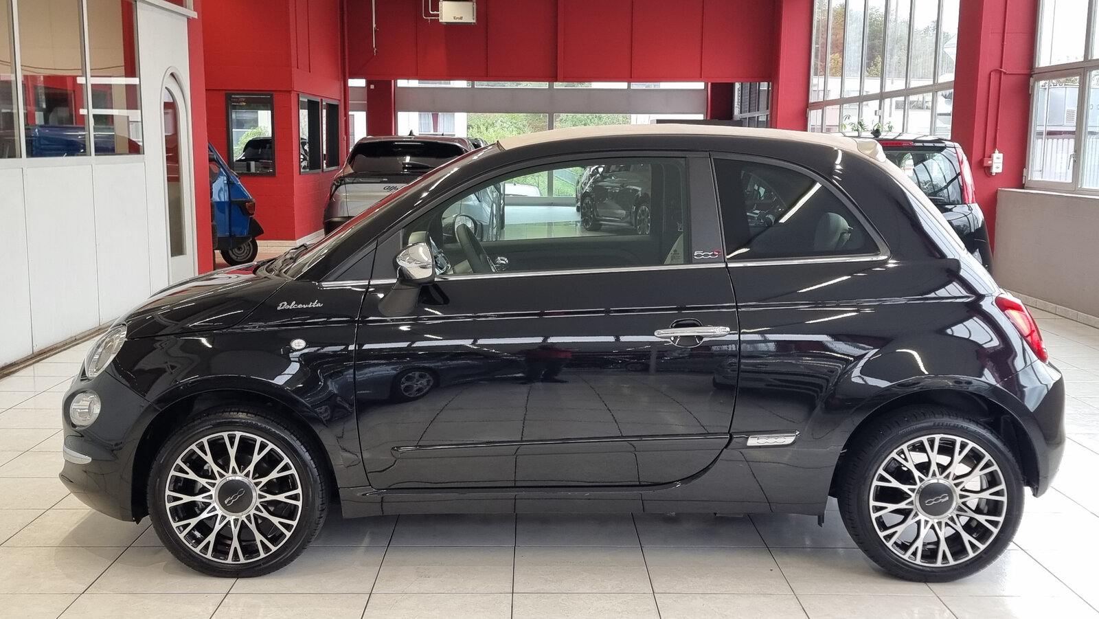 FIAT 500 C 1.0 Hybrid Dolcevita, Mild-Hybrid Benzin/Elektro, Occasion / Gebraucht, Handschaltung - 2