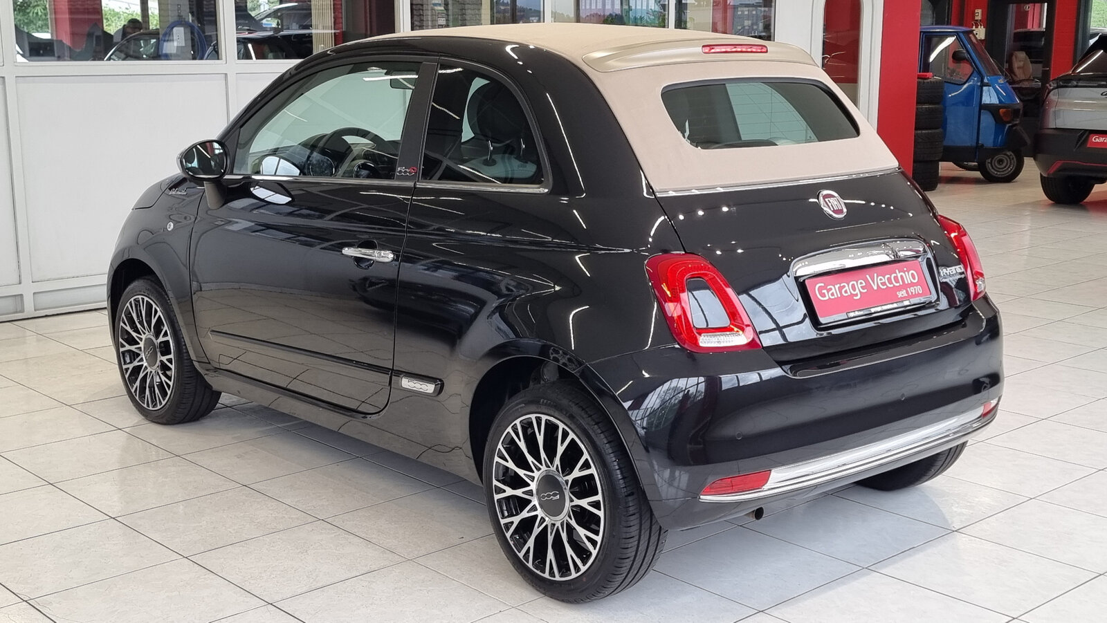 FIAT 500 C 1.0 Hybrid Dolcevita, Mild-Hybrid Benzin/Elektro, Occasion / Gebraucht, Handschaltung - 3
