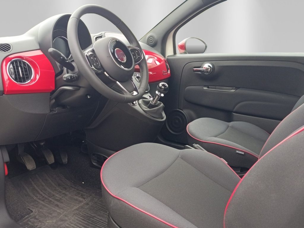 FIAT 500 1.0 Hybrid Swiss Red Edition, Mild-Hybrid Benzin/Elektro, Occasion / Gebraucht, Handschaltung - 5