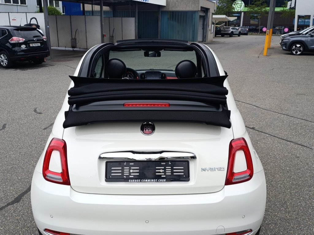 FIAT 500 1.0 Hybrid Swiss Red Edition, Mild-Hybrid Benzin/Elektro, Occasion / Gebraucht, Handschaltung - 6