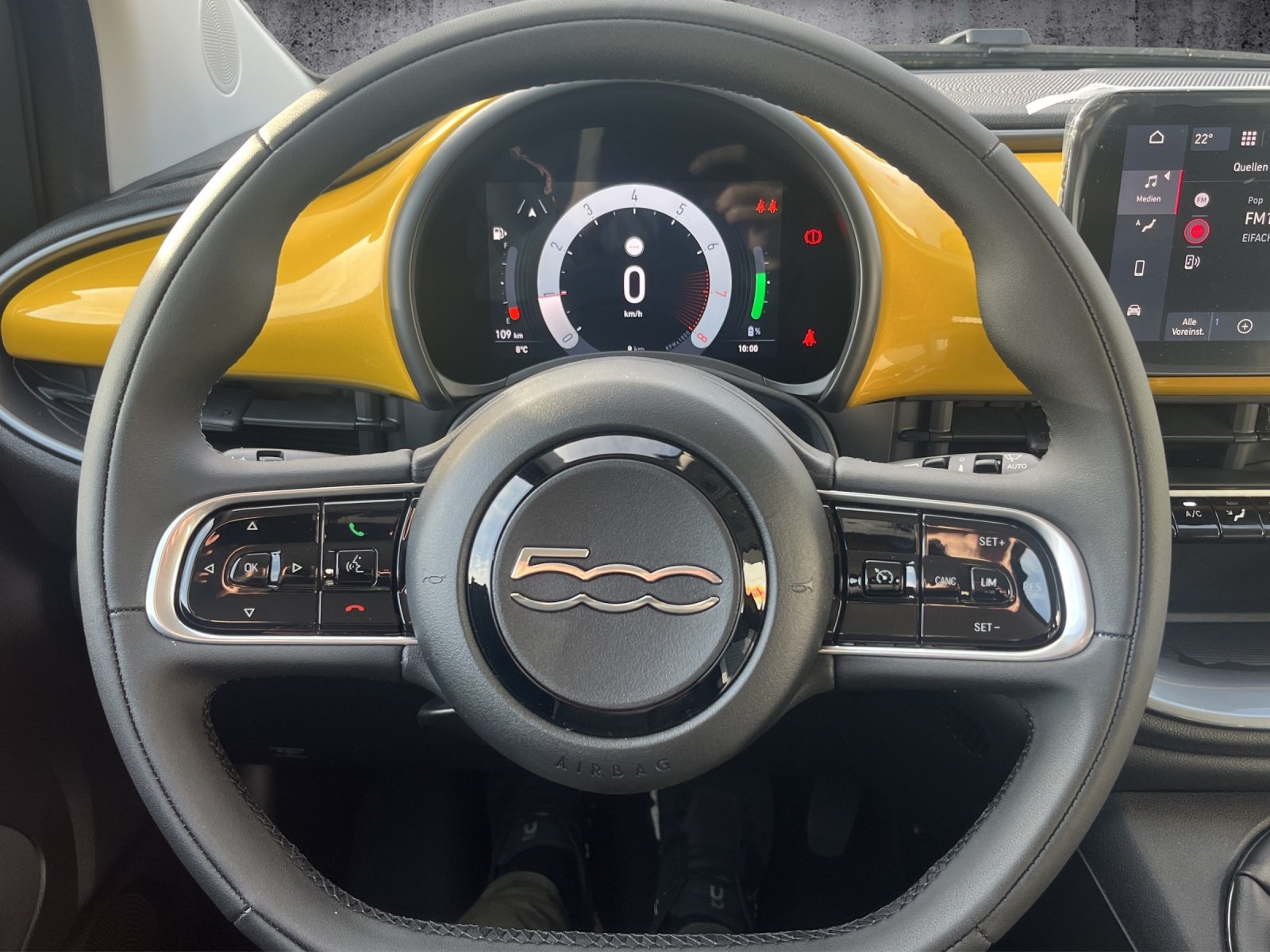 FIAT 500 1.0 Hybrid Torino, Hybride Leggero Benzina/Elettrica, Auto nuove, Manuale - 4