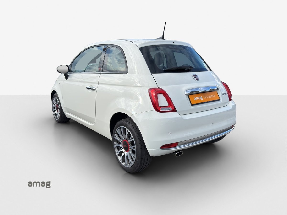FIAT 500 1.0 N3 MildHybrid Red, Hybride Léger Essence/Électricité, Occasion / Utilisé, Manuelle - 3