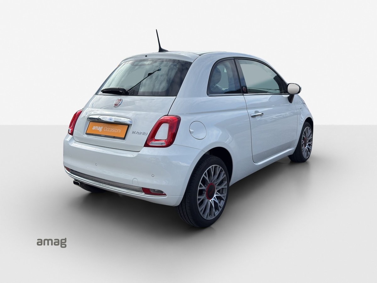 FIAT 500 1.0 N3 MildHybrid Red, Hybride Léger Essence/Électricité, Occasion / Utilisé, Manuelle - 5