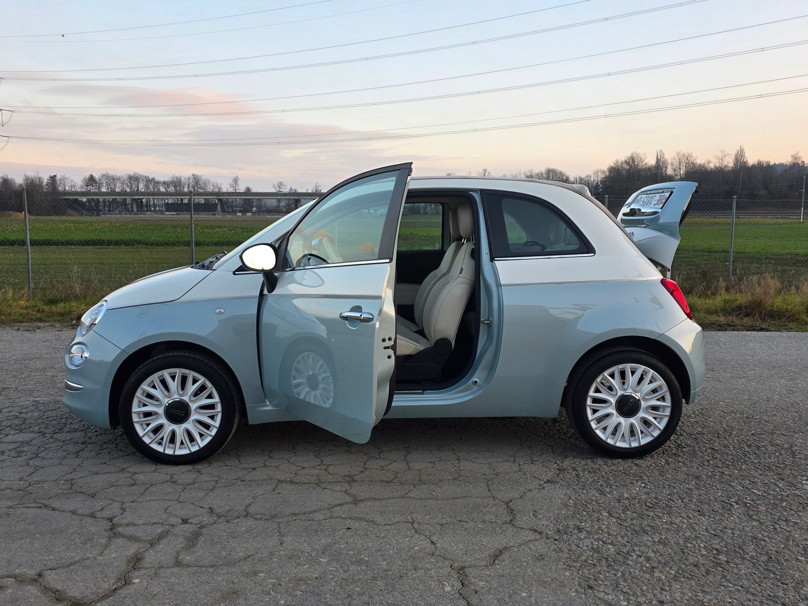 FIAT 500 1.0 N3 MildHybrid Collezione 1957 / Neuwertig, Hybride Leggero Benzina/Elettrica, Occasioni / Usate, Manuale - 4