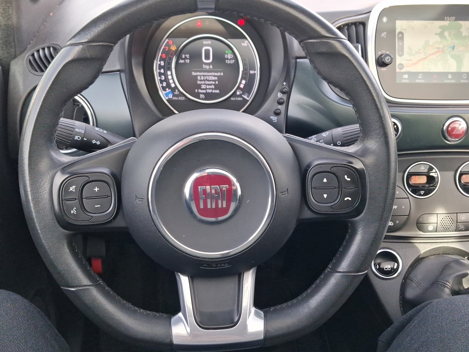 FIAT 500 0.9 Twinair Rockstar, Benzina, Occasioni / Usate, Manuale - 7