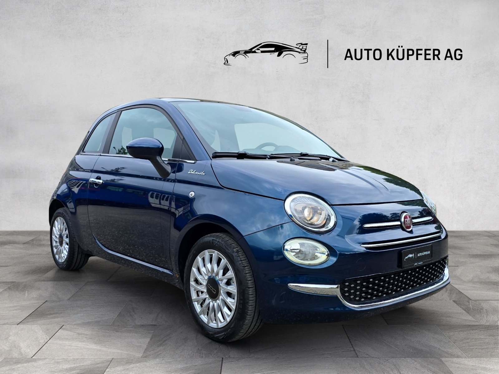 FIAT 500 1.0 N3 MildHybrid Dolcevita, Hybride Léger Essence/Électricité, Occasion / Utilisé, Manuelle - 2