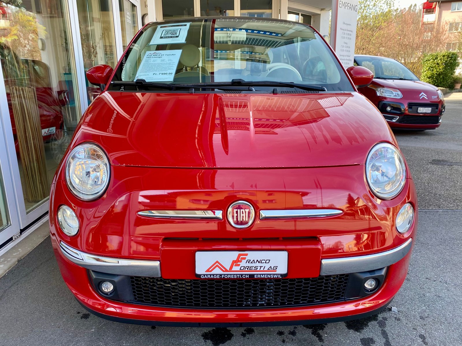 FIAT 500 0.9 Twinair Turbo Lounge, Essence, Occasion / Utilisé, Manuelle - 3