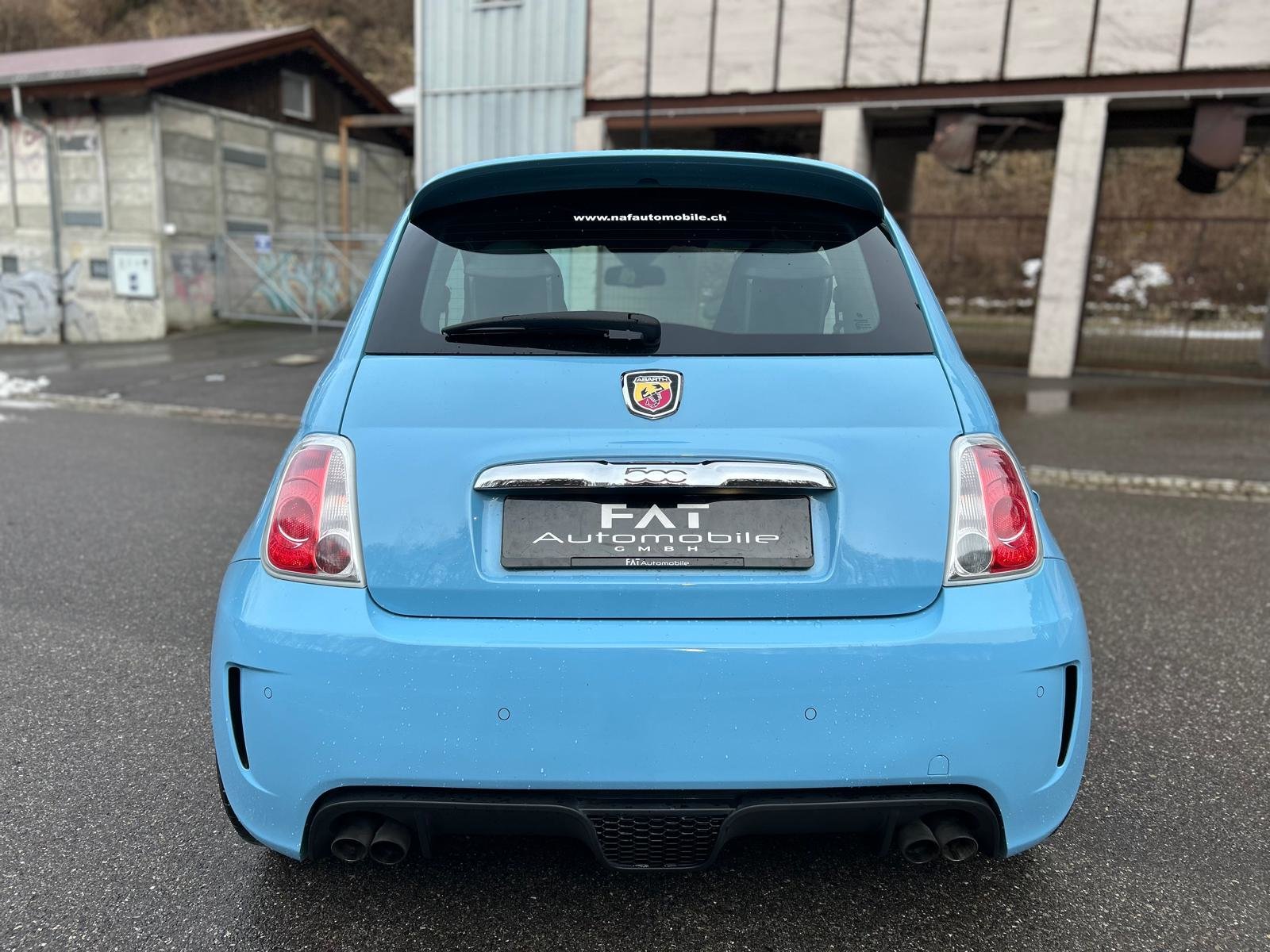 FIAT 500 1.4 16V Turbo Abarth Dualogic, Benzin, Occasion / Gebraucht, Automatik - 4