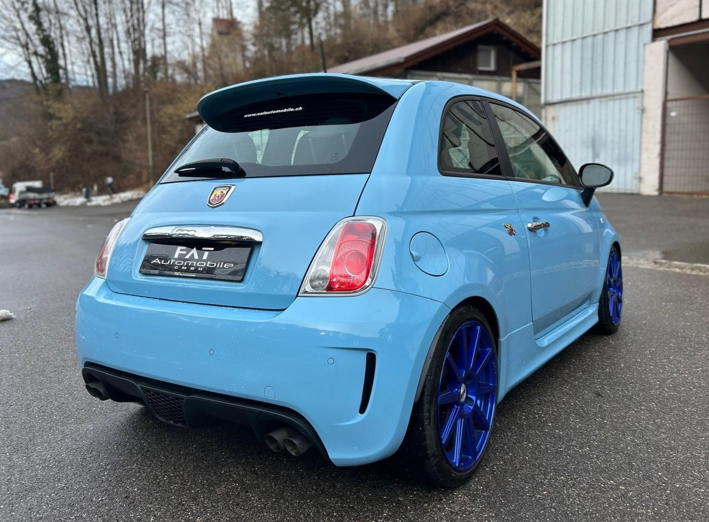 FIAT 500 1.4 16V Turbo Abarth Dualogic, Benzin, Occasion / Gebraucht, Automatik - 5