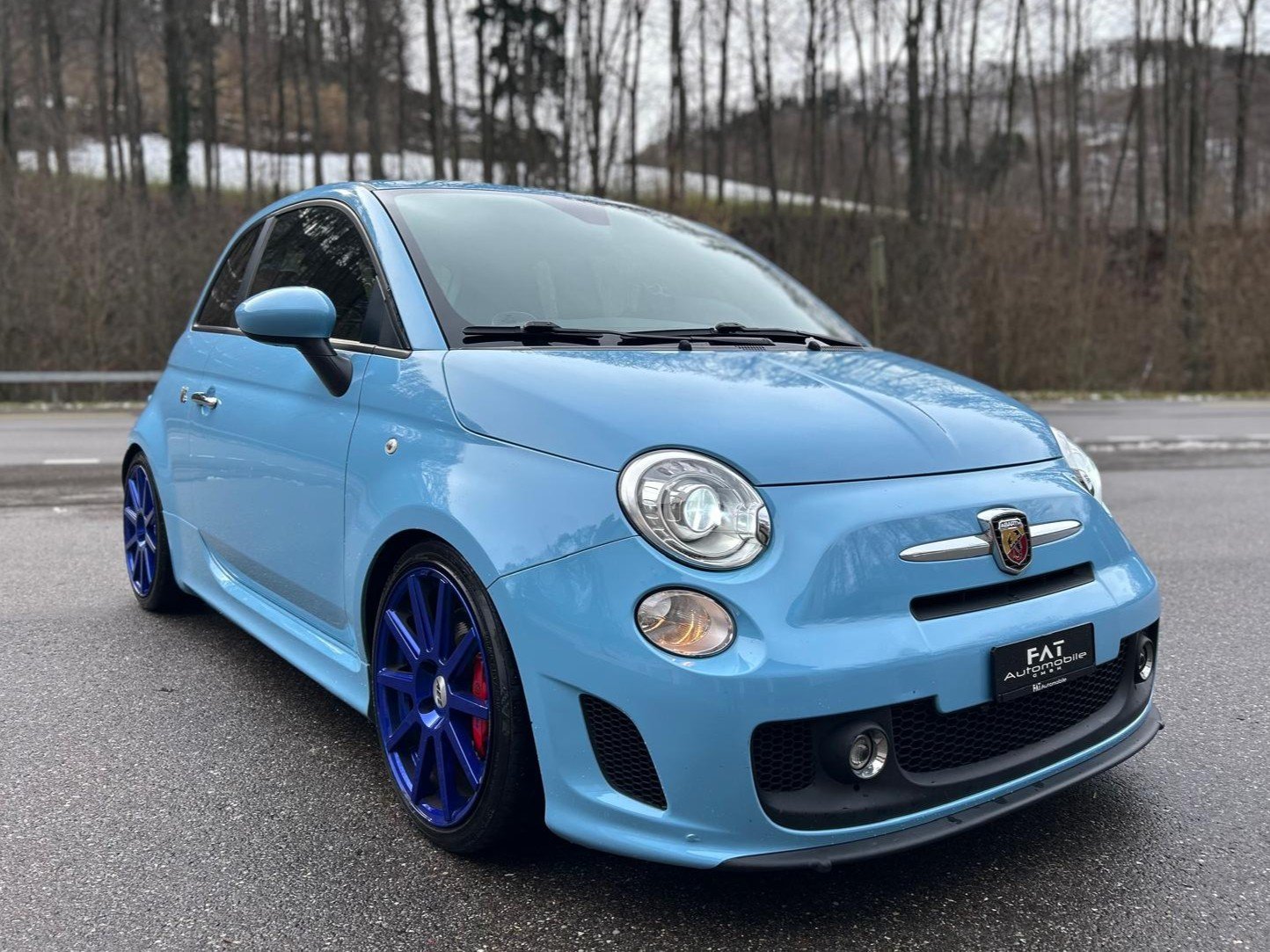 FIAT 500 1.4 16V Turbo Abarth Dualogic, Benzin, Occasion / Gebraucht, Automatik - 7