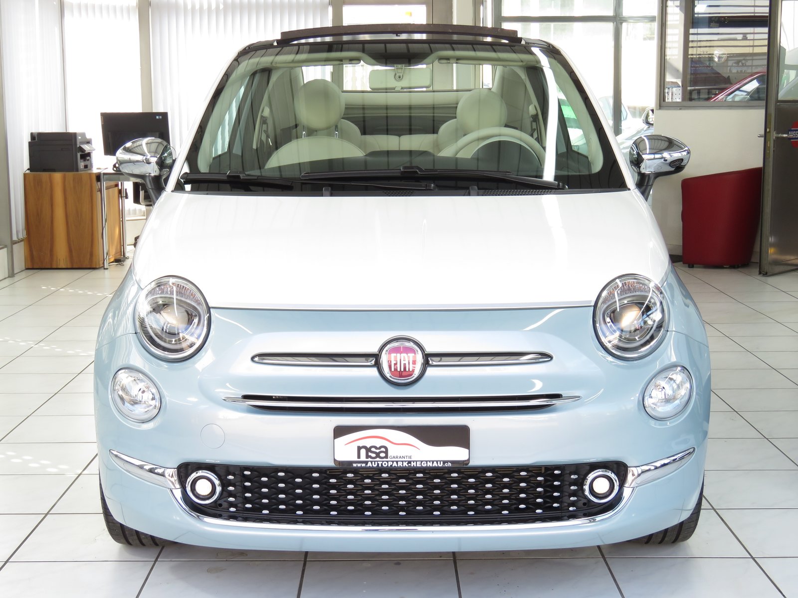 FIAT 500 1.0 N3 MildHybrid Lounge, Hybride Léger Essence/Électricité, Occasion / Utilisé, Manuelle - 2