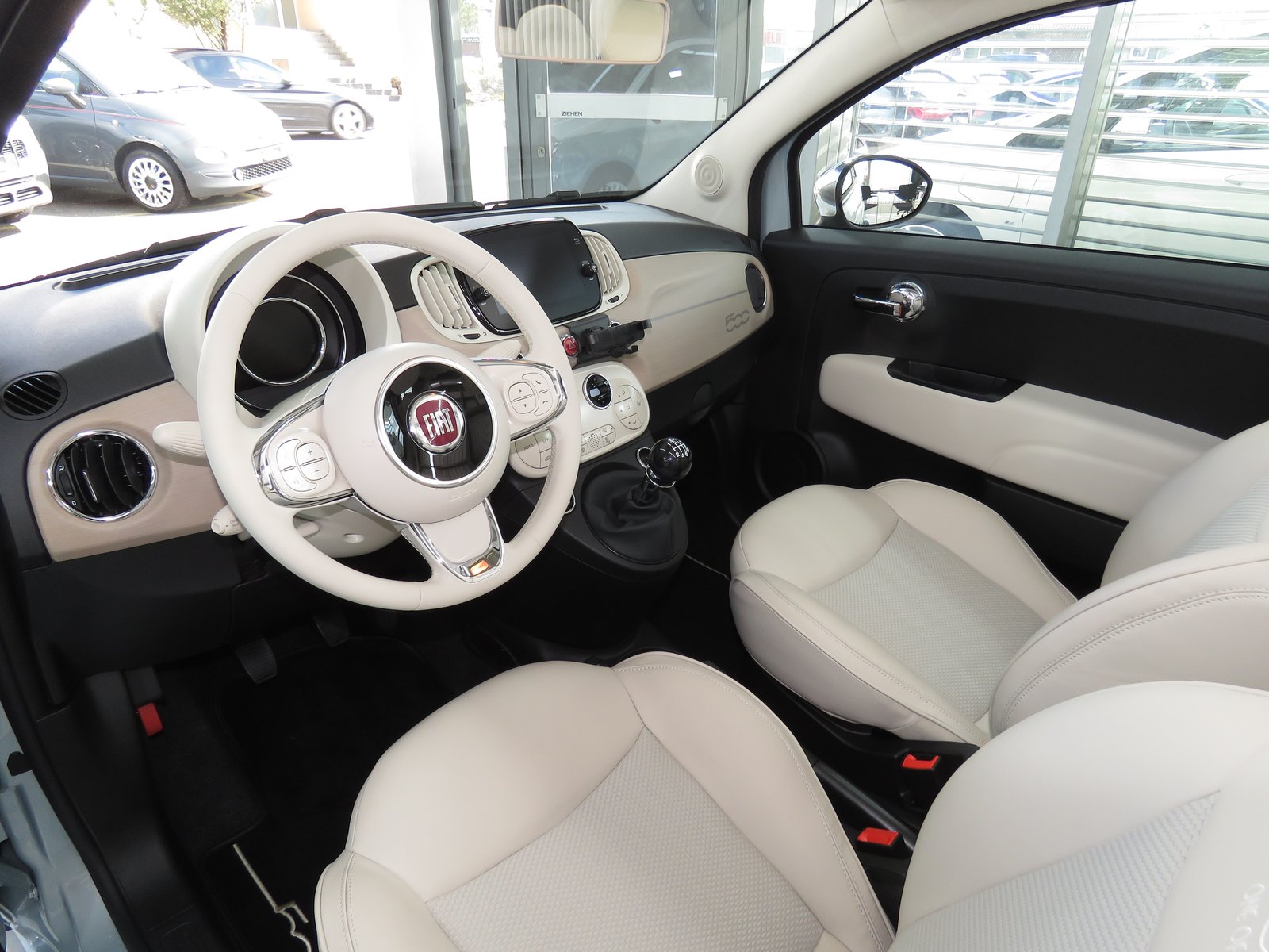 FIAT 500 1.0 N3 MildHybrid Lounge, Hybride Léger Essence/Électricité, Occasion / Utilisé, Manuelle - 7