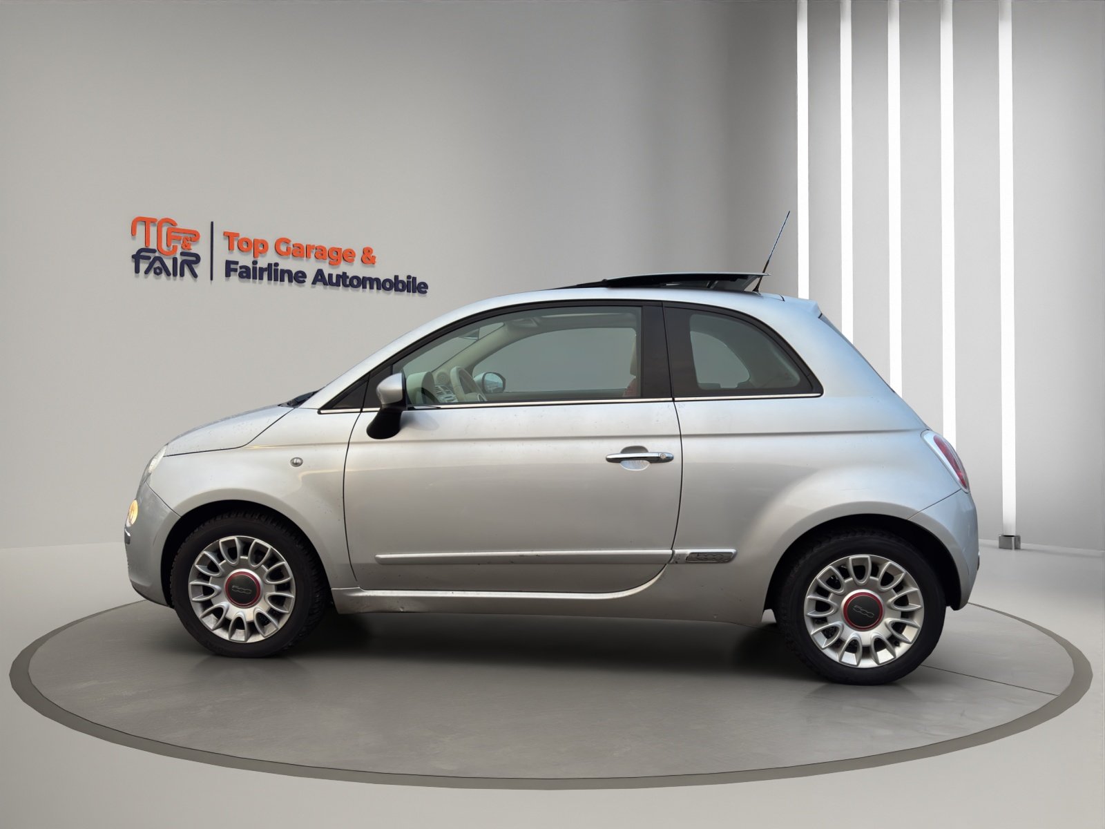 FIAT 500 1.2 Lounge, Essence, Occasion / Utilisé, Manuelle - 4