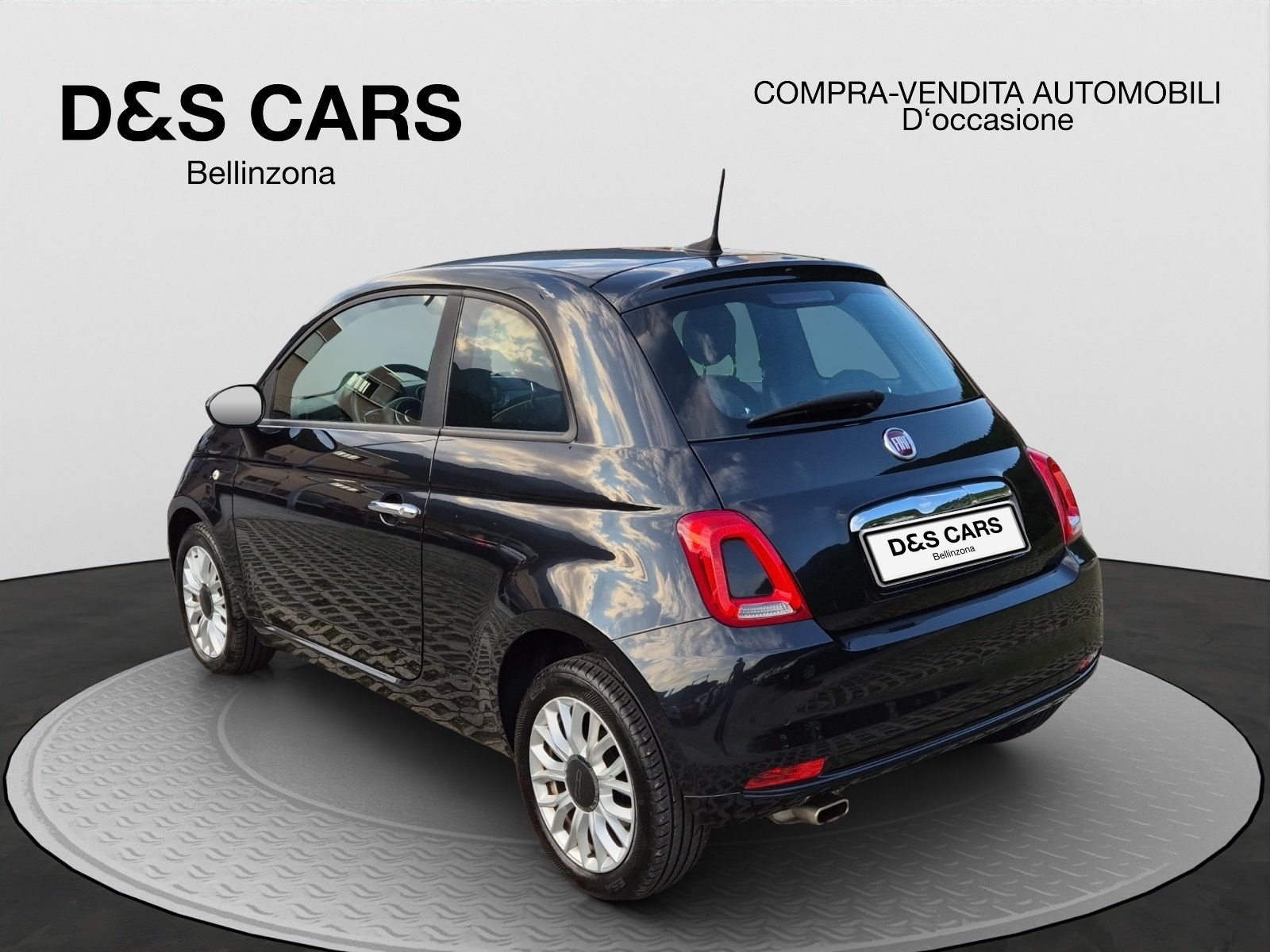 FIAT 500 1.2 Lounge Dualogic, Essence, Occasion / Utilisé, Automatique - 3