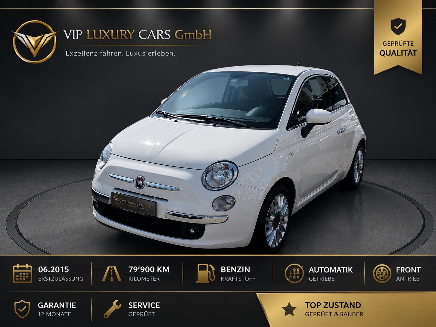 FIAT 500 0.9 Twinair Turbo Vintage '57 Dualogic