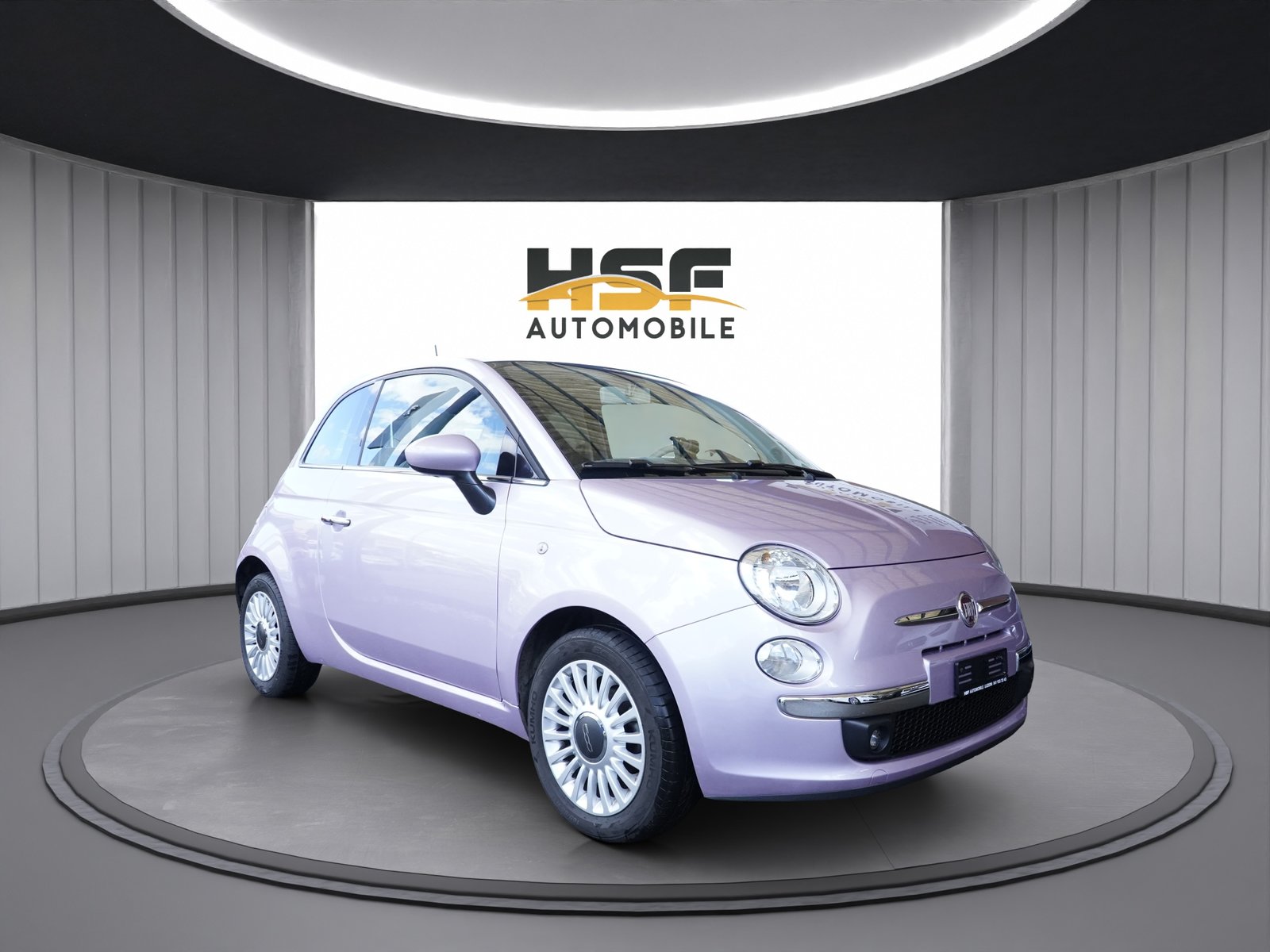 FIAT 500 1.2 Lounge Dualogic *CH Fahrzeug*, Benzin, Occasion / Gebraucht, Automatik - 2