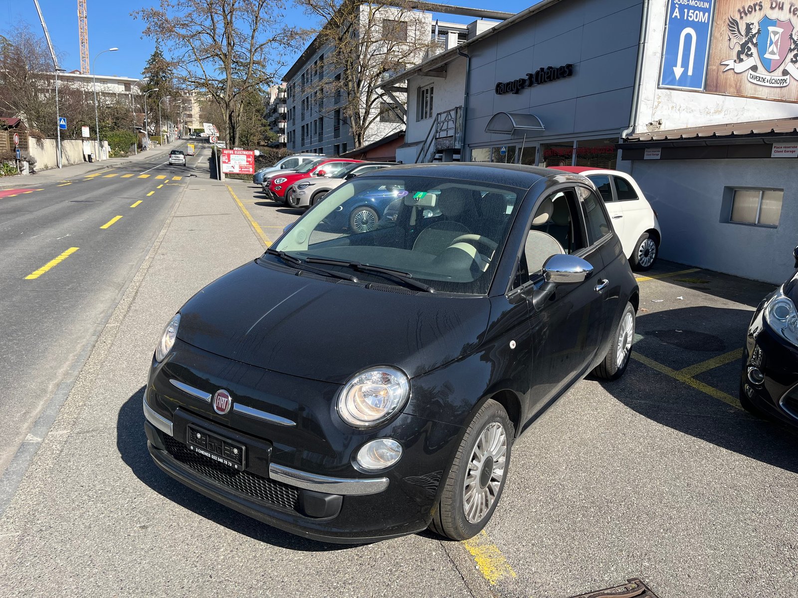 FIAT 500 1.2 Lounge Dualogic, Benzin, Occasion / Gebraucht, Automatik - 7