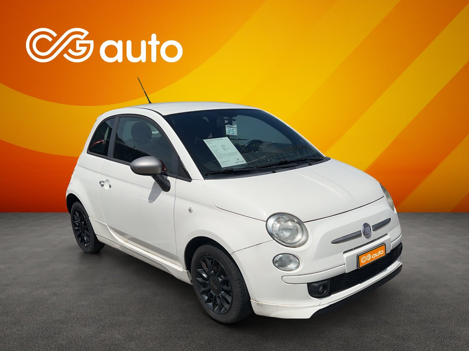 FIAT 500 0.9 Twinair+ Turbo, Benzin, Occasion / Gebraucht, Handschaltung - 2