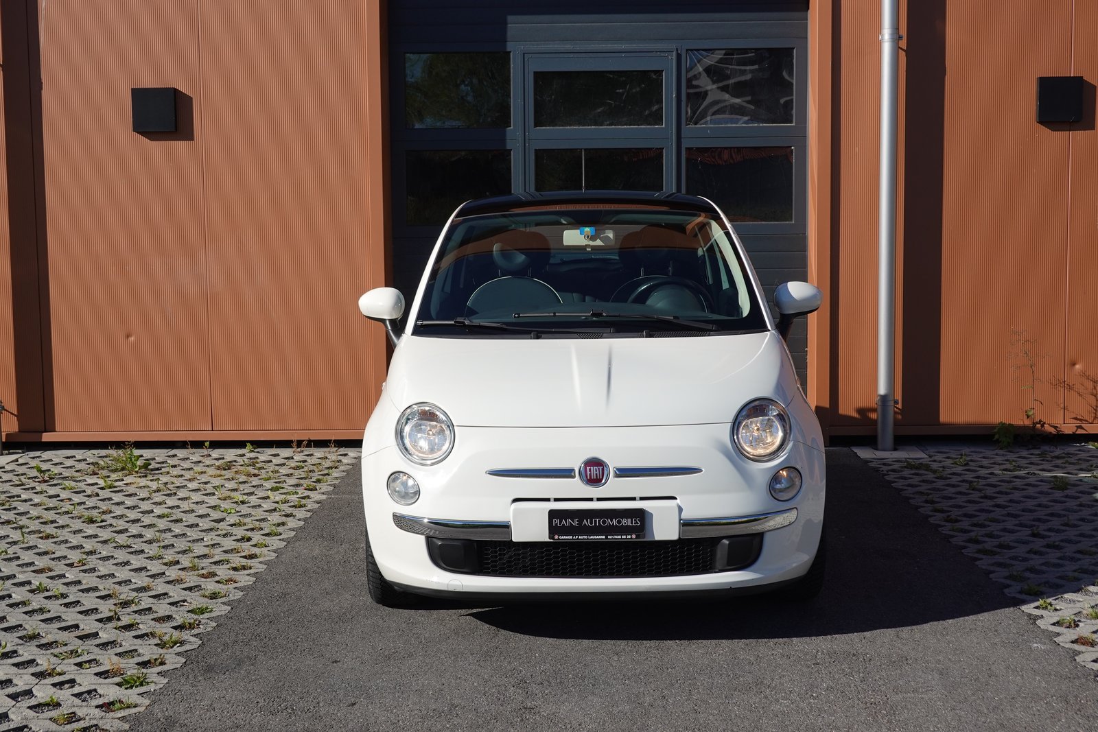 FIAT 500 0.9 Twinair Turbo Lounge Dualogic * Toit panoramiqu, Essence, Occasion / Utilisé, Automatique - 2