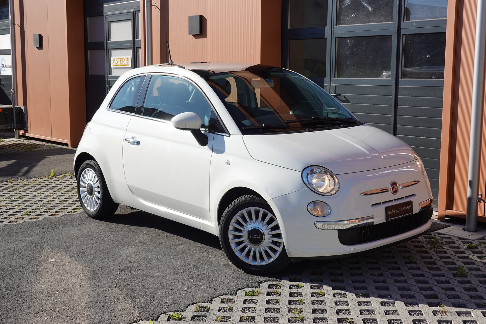FIAT 500 0.9 Twinair Turbo Lounge Dualogic * Toit panoramiqu, Essence, Occasion / Utilisé, Automatique - 7