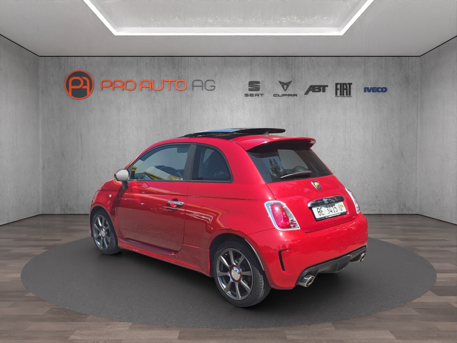 FIAT 500 1.4 16V Turbo Abarth Dualogic, Essence, Occasion / Utilisé, Automatique - 3