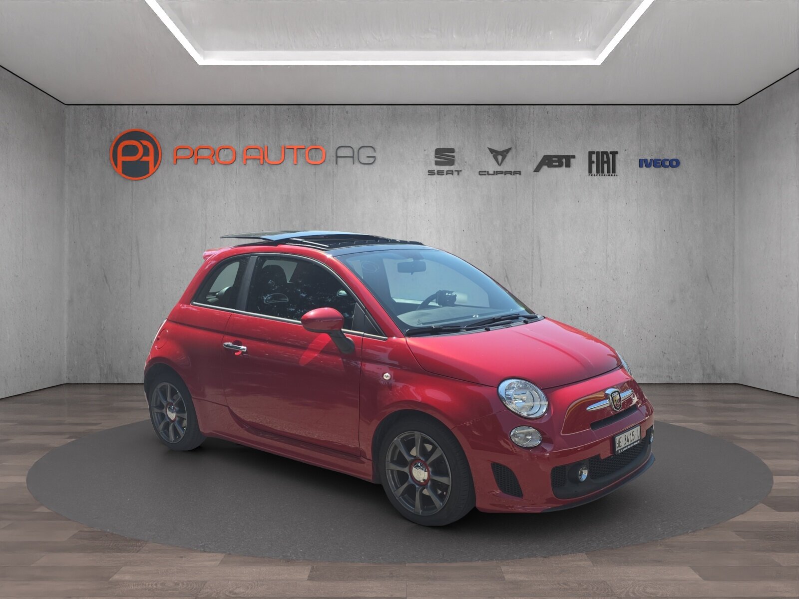 FIAT 500 1.4 16V Turbo Abarth Dualogic, Essence, Occasion / Utilisé, Automatique - 7
