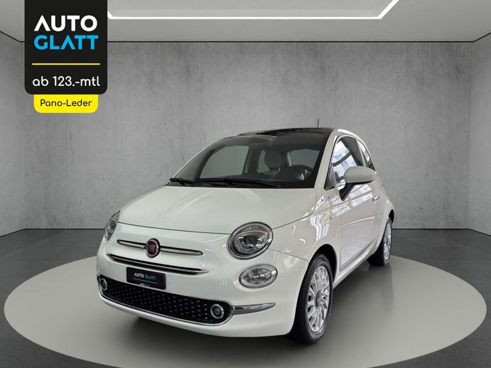 FIAT 500 1.0 N3 MildHybrid Dolcevita Panoramadach-Leder, Hybride Leggero Benzina/Elettrica, Occasioni / Usate, Manuale