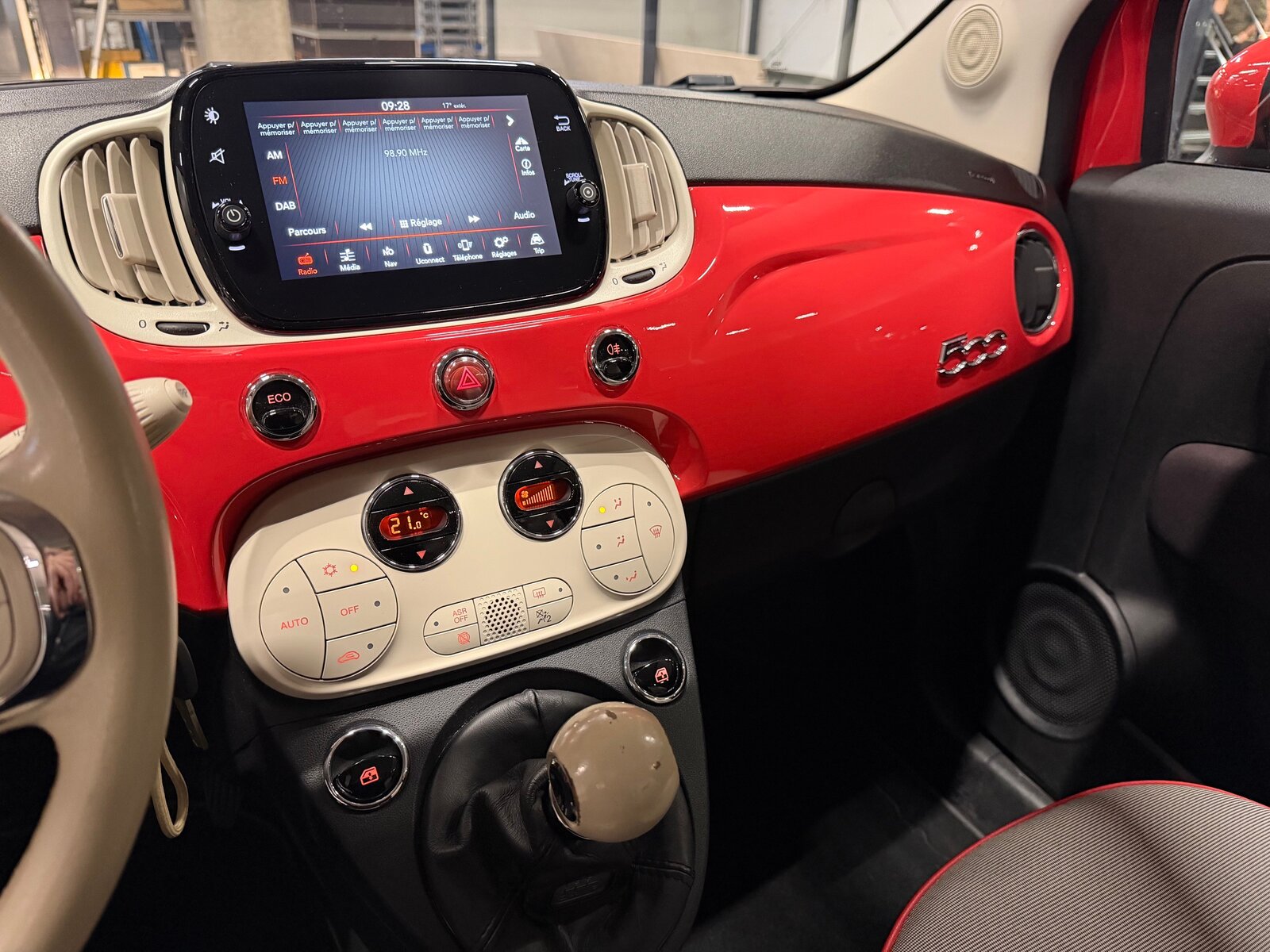 FIAT 500 0.9 Twinair Lounge, Essence, Occasion / Utilisé, Manuelle - 7