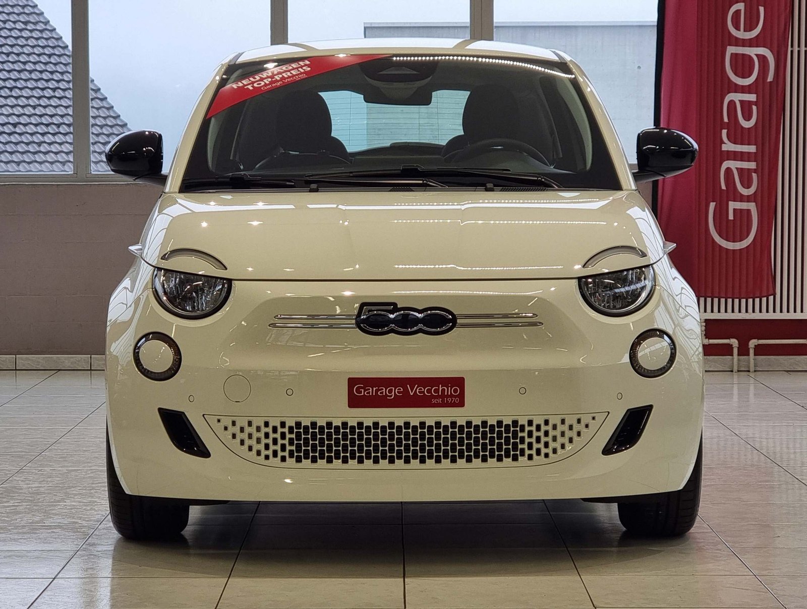 FIAT 500 Red electric 42 KWh 118 PS