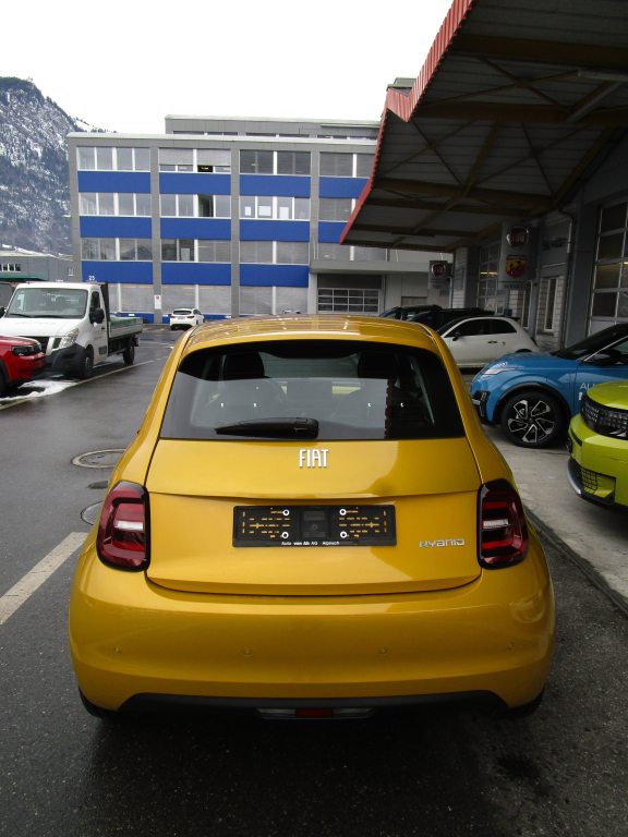 FIAT 500 1.0 Hybrid Torino, Hybride Leggero Benzina/Elettrica, Auto nuove, Manuale - 4