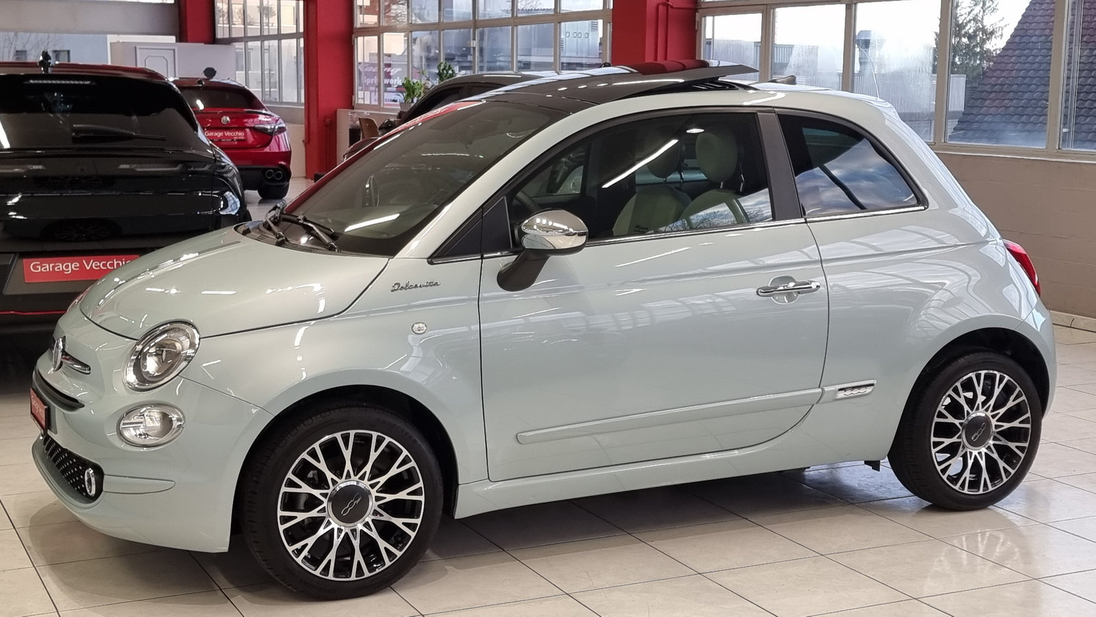 FIAT 500 1.0 Hybrid Dolcevita Sky, Mild-Hybrid Benzin/Elektro, Occasion / Gebraucht, Handschaltung - 2