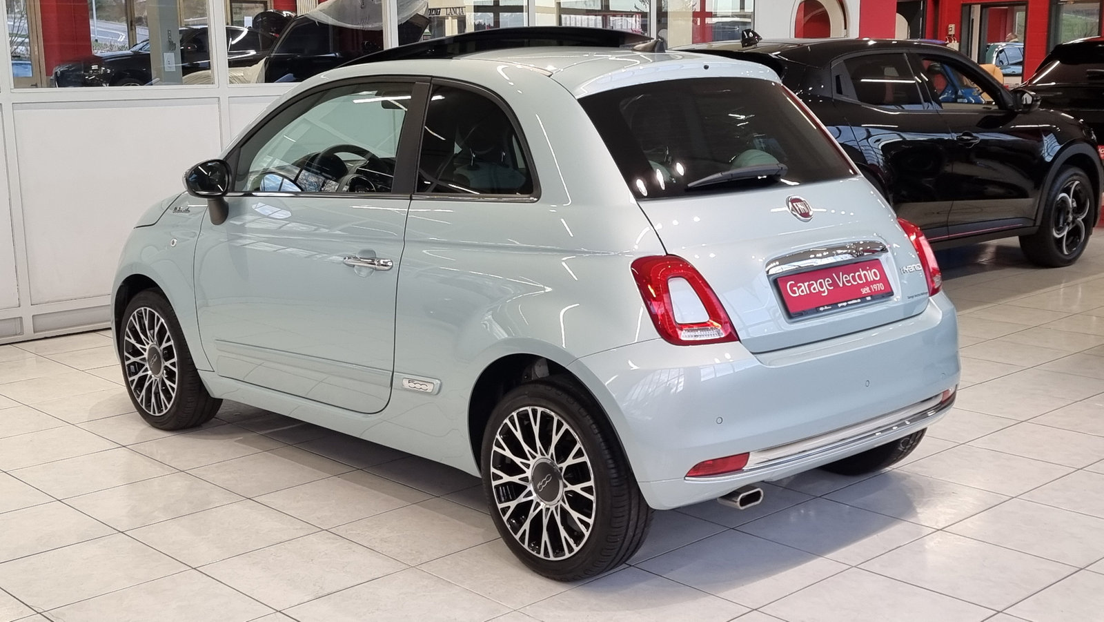 FIAT 500 1.0 Hybrid Dolcevita Sky, Mild-Hybrid Benzin/Elektro, Occasion / Gebraucht, Handschaltung - 4
