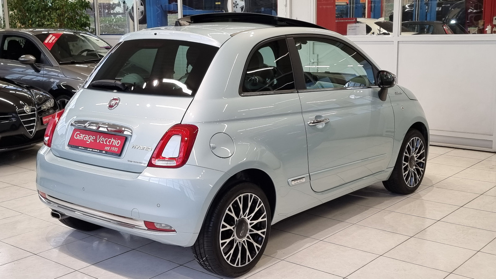 FIAT 500 1.0 Hybrid Dolcevita Sky, Mild-Hybrid Benzin/Elektro, Occasion / Gebraucht, Handschaltung - 5