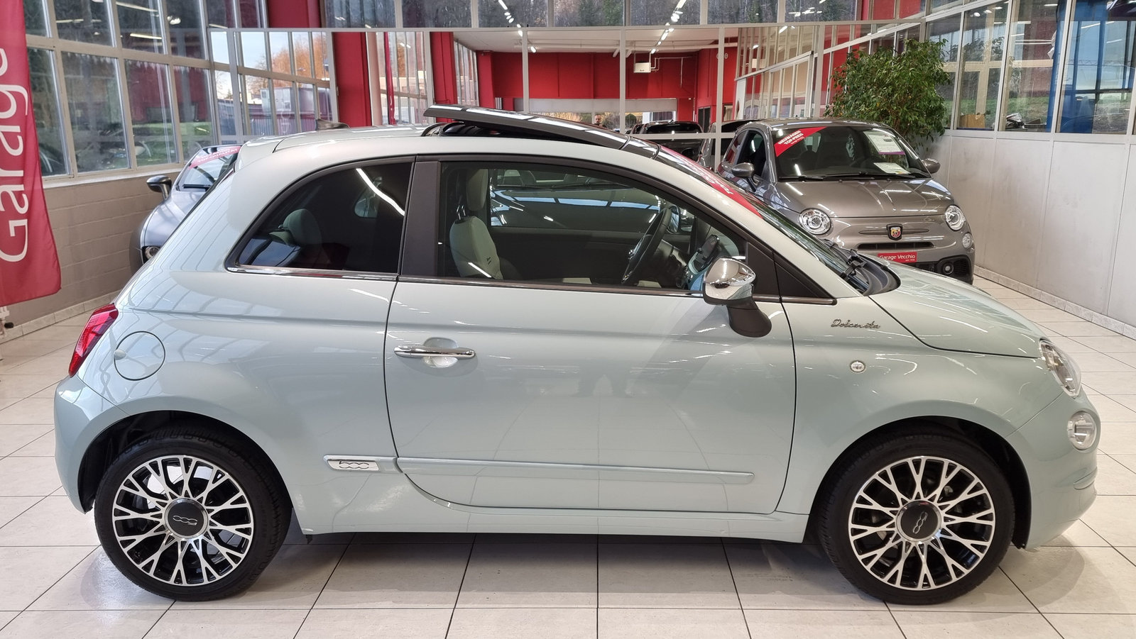 FIAT 500 1.0 Hybrid Dolcevita Sky, Mild-Hybrid Benzin/Elektro, Occasion / Gebraucht, Handschaltung - 6