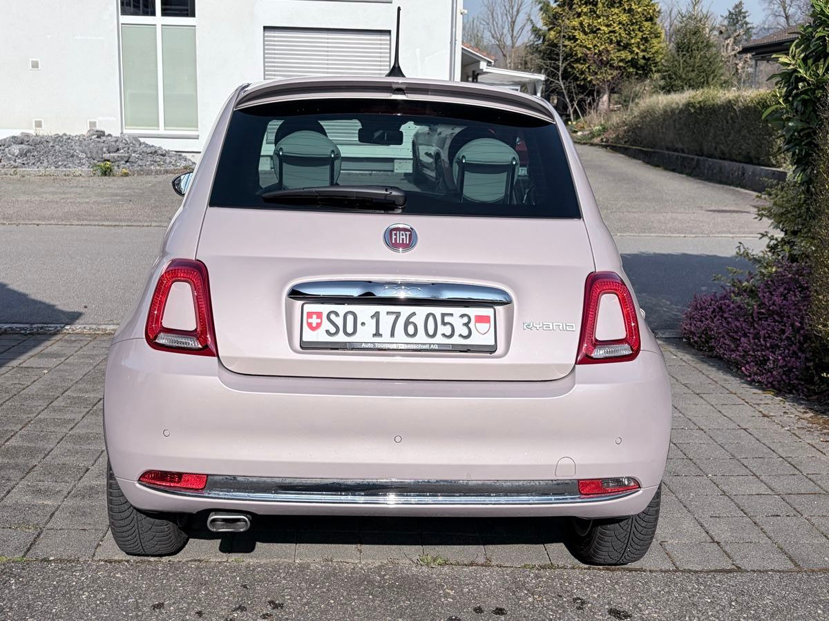 FIAT 500 1.0 Hybrid Star, Voll-Hybrid Benzin/Elektro, Occasion / Gebraucht, Handschaltung - 2