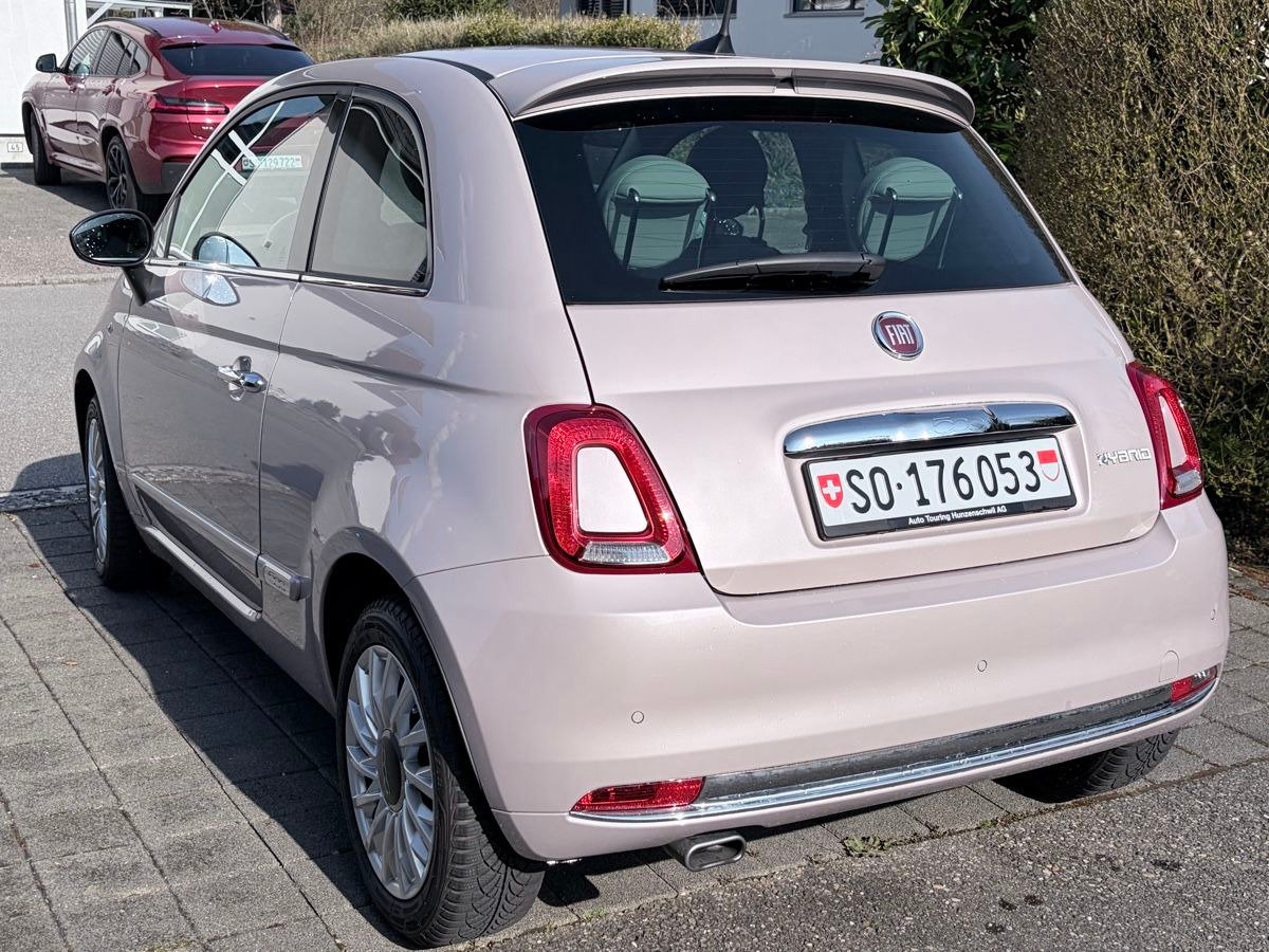 FIAT 500 1.0 Hybrid Star, Voll-Hybrid Benzin/Elektro, Occasion / Gebraucht, Handschaltung - 4