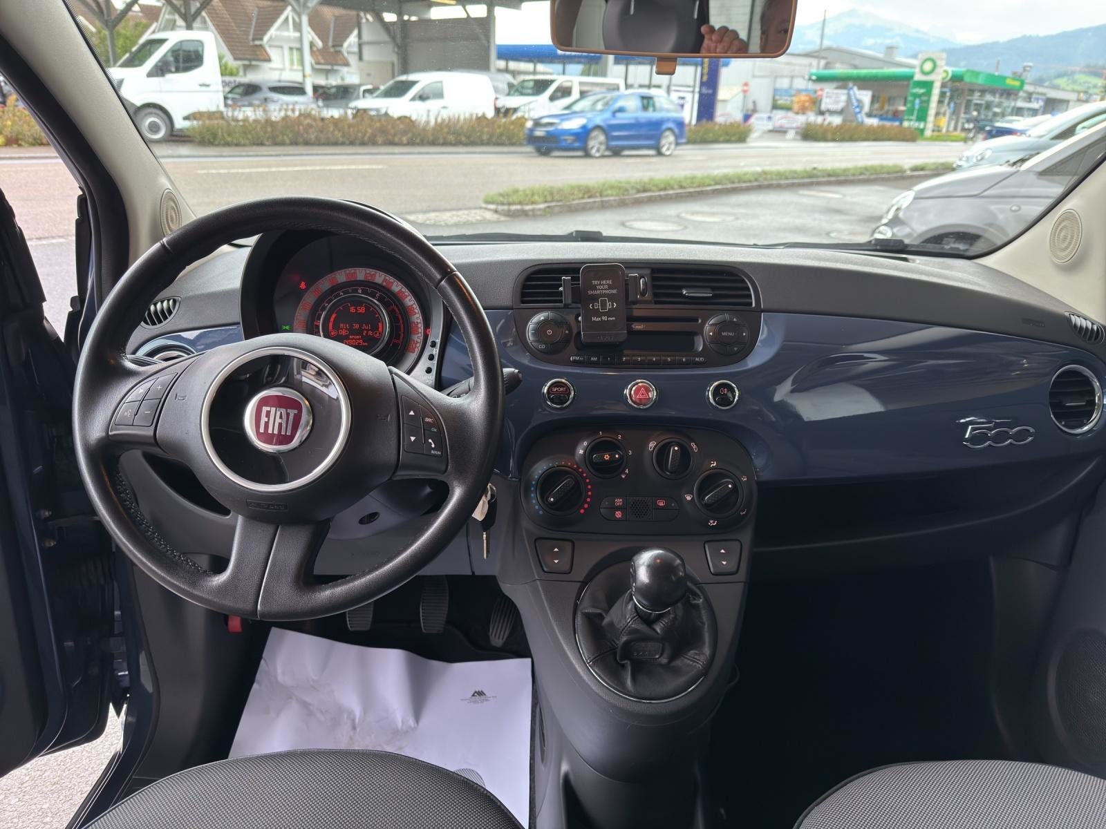 FIAT 500 0.9 T TwinAir 105 Lounge, Benzin, Occasion / Gebraucht, Handschaltung - 7