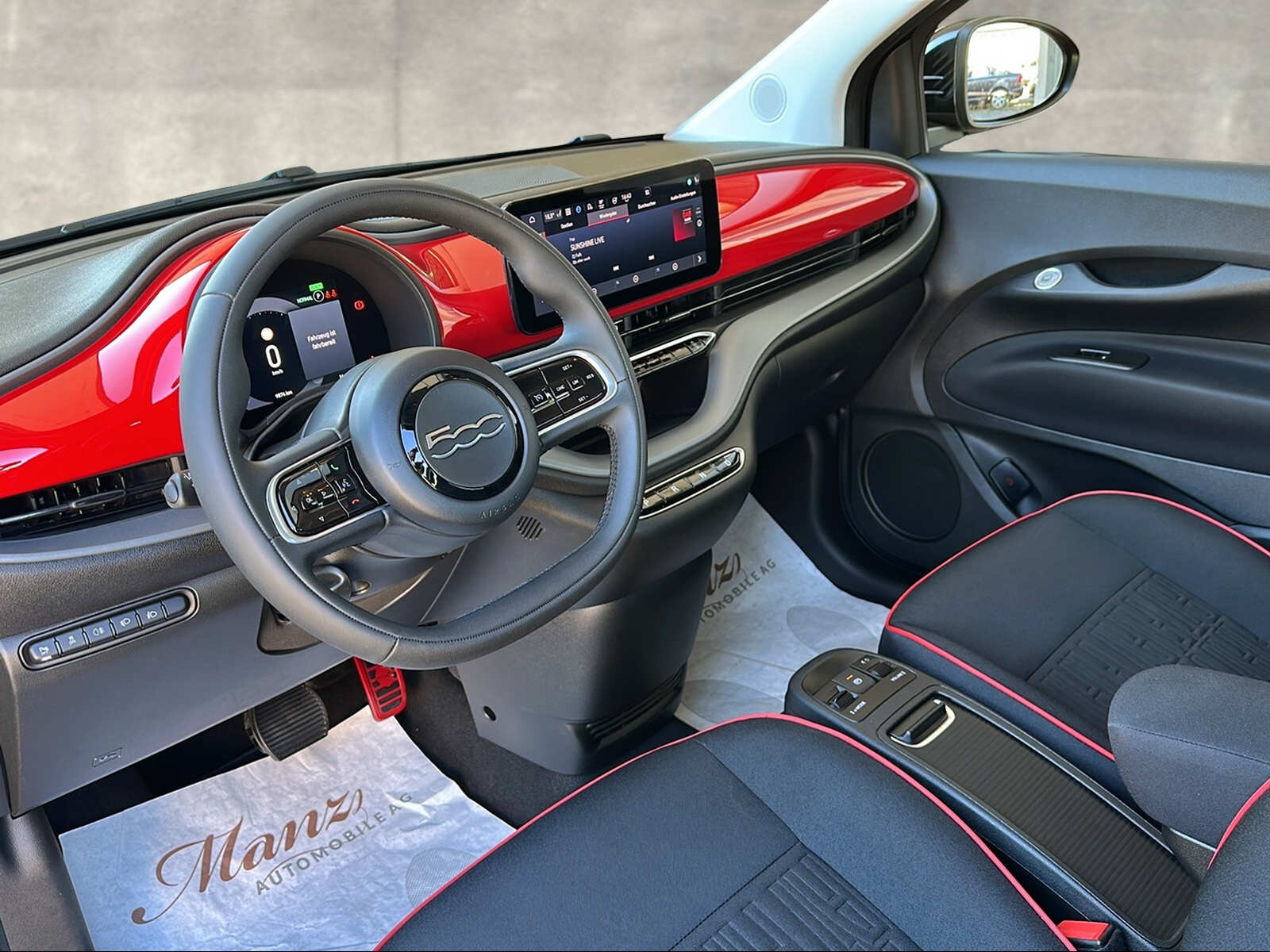 FIAT 500 electric 118PS Red Swiss Edition Automat **3Jahre H, Électrique, Occasion / Utilisé, Automatique - 7