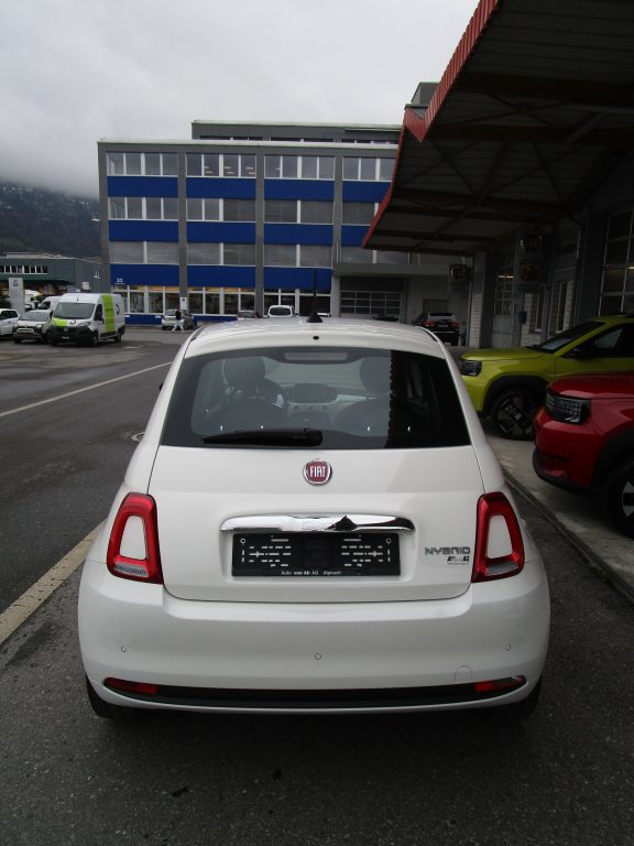 FIAT 500 1.0 Hybrid Cult Edition, Hybride Léger Essence/Électricité, Occasion / Utilisé, Manuelle - 4
