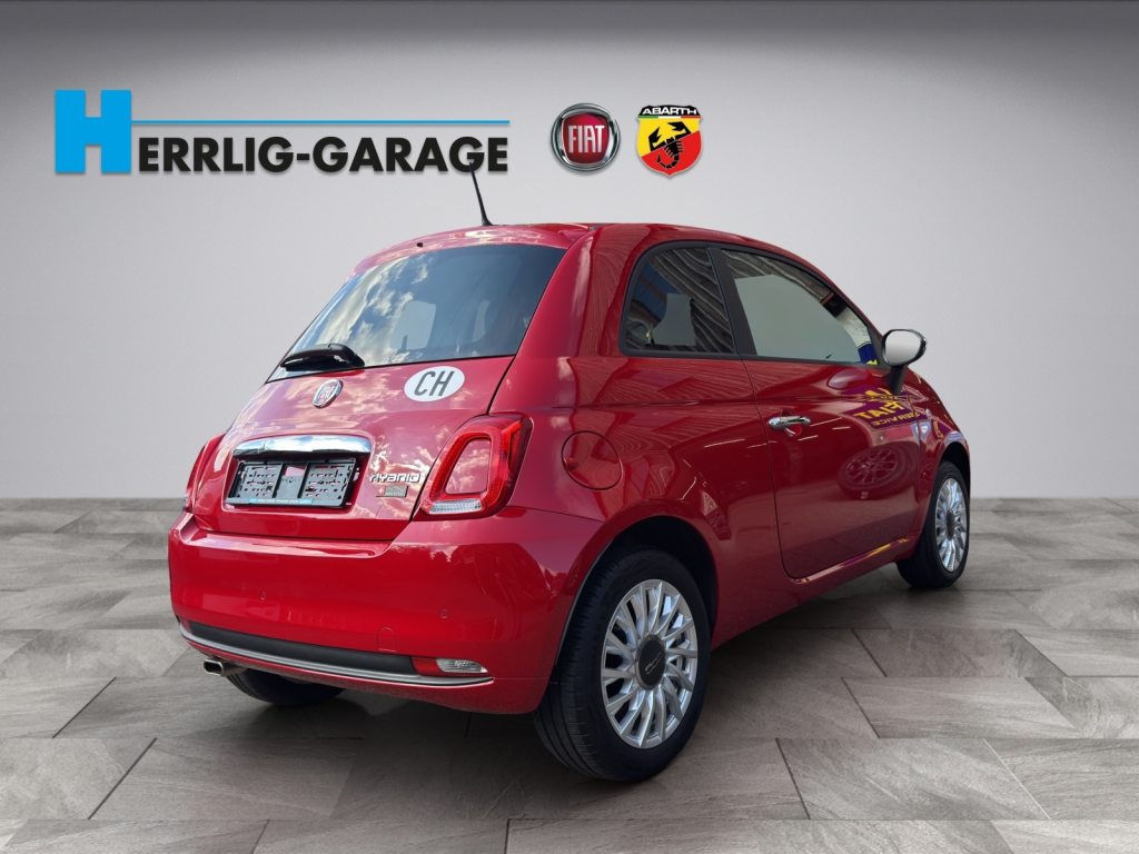 FIAT 500 1.0 Hybrid Swiss Edition, Hybride Leggero Benzina/Elettrica, Occasioni / Usate, Manuale - 4