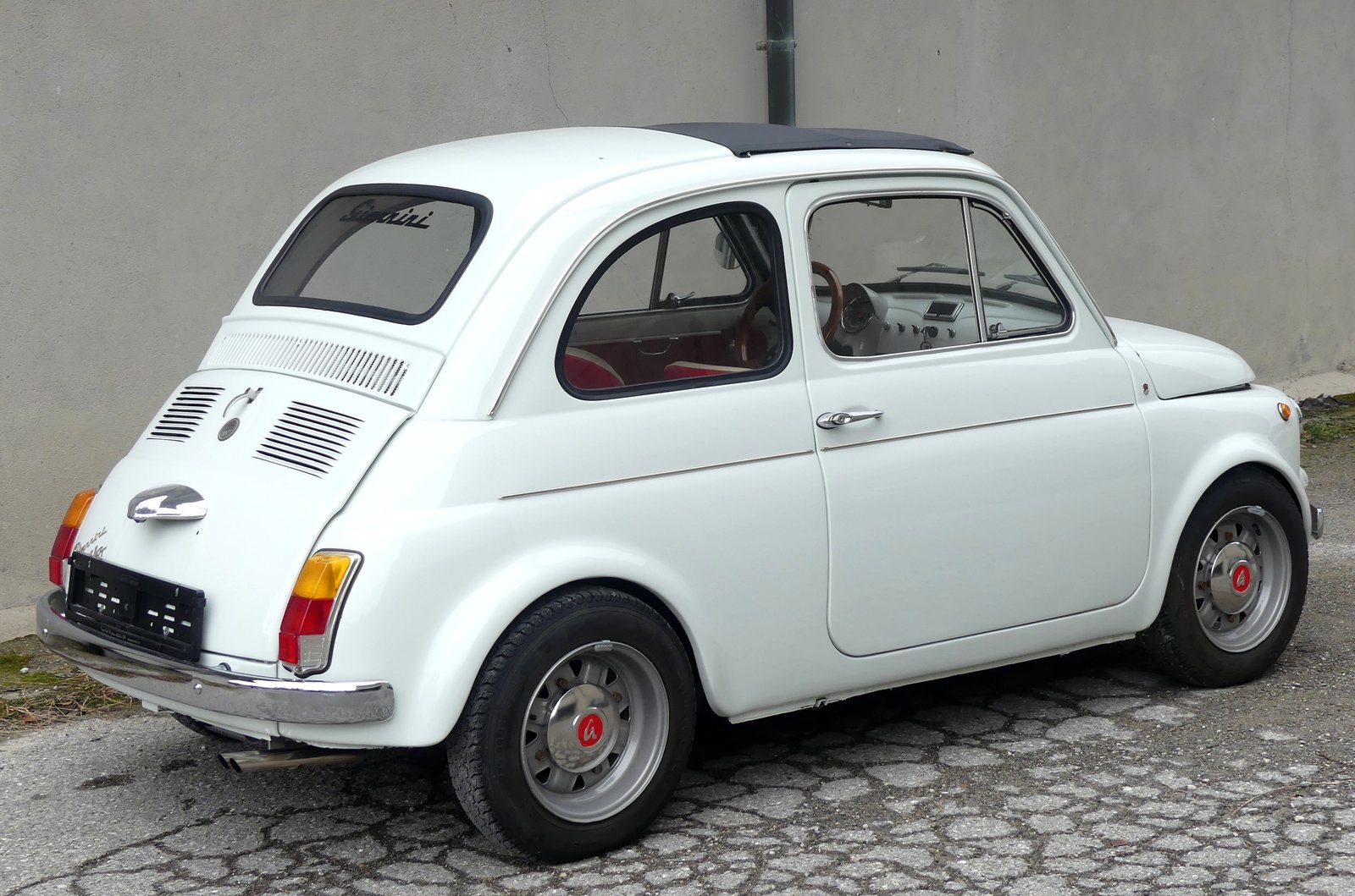 FIAT 500 Giannini 590 GT, Benzin, Oldtimer, Handschaltung - 4