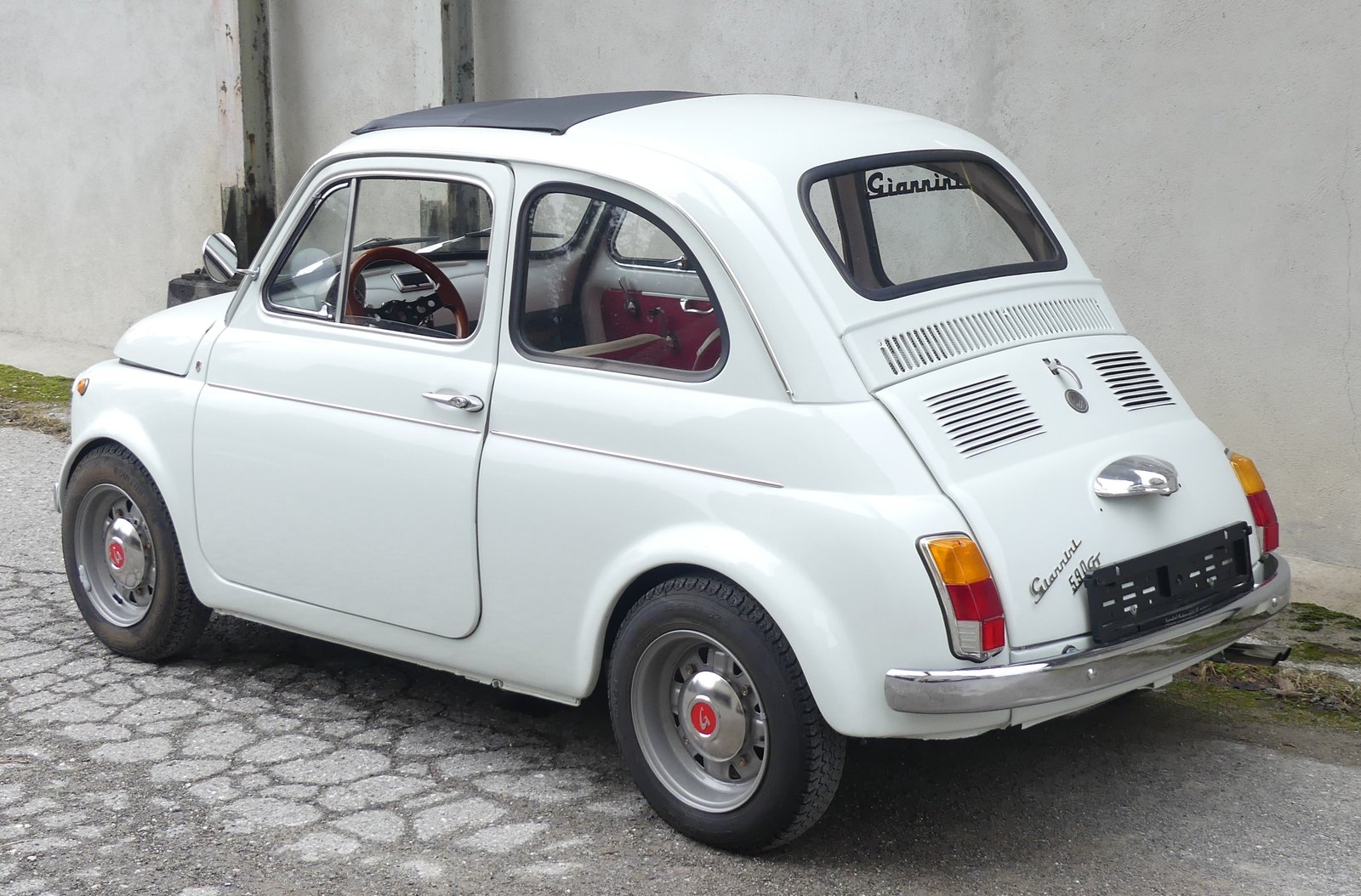 FIAT 500 Giannini 590 GT, Benzin, Oldtimer, Handschaltung - 5