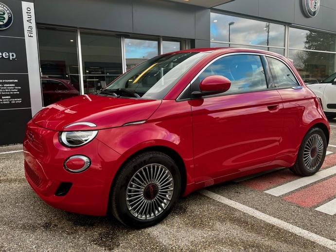 FIAT 500e Berline RED, Electric, Ex-demonstrator, Automatic