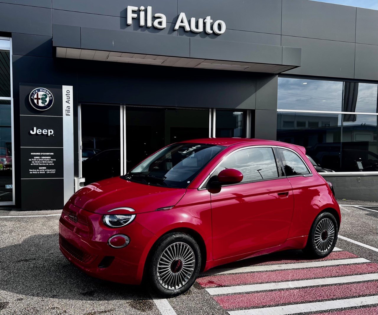 FIAT 500e Berline RED