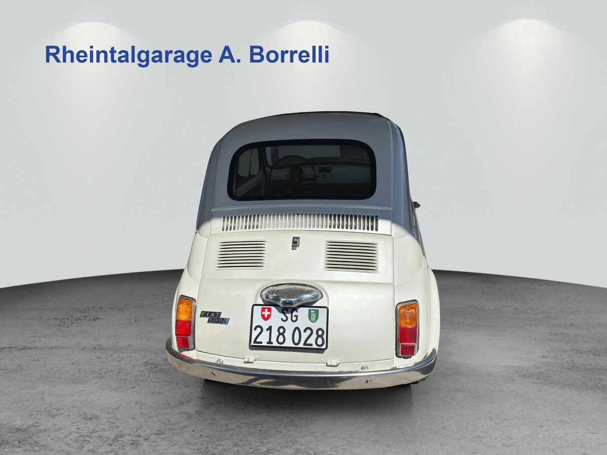 FIAT 500 L 1969 Veteranen-Fahrzeug, Benzin, Occasion / Gebraucht, Handschaltung - 4