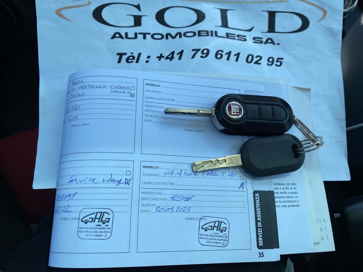 FIAT 500L 1.4 16V Pop Star, Essence, Occasion / Utilisé, Manuelle - 5