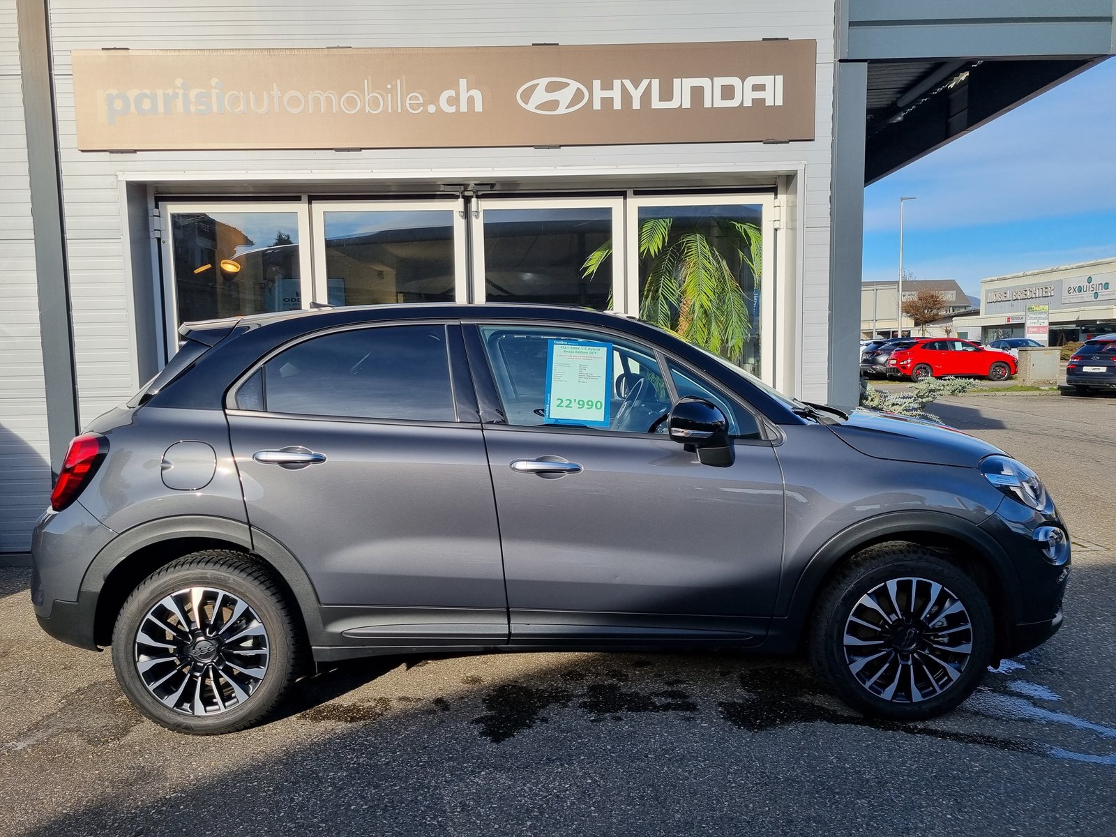 FIAT 500X 1.5 Hybrid Swiss Edition DCT, Mild-Hybrid Petrol/Electric, Second hand / Used, Automatic - 4