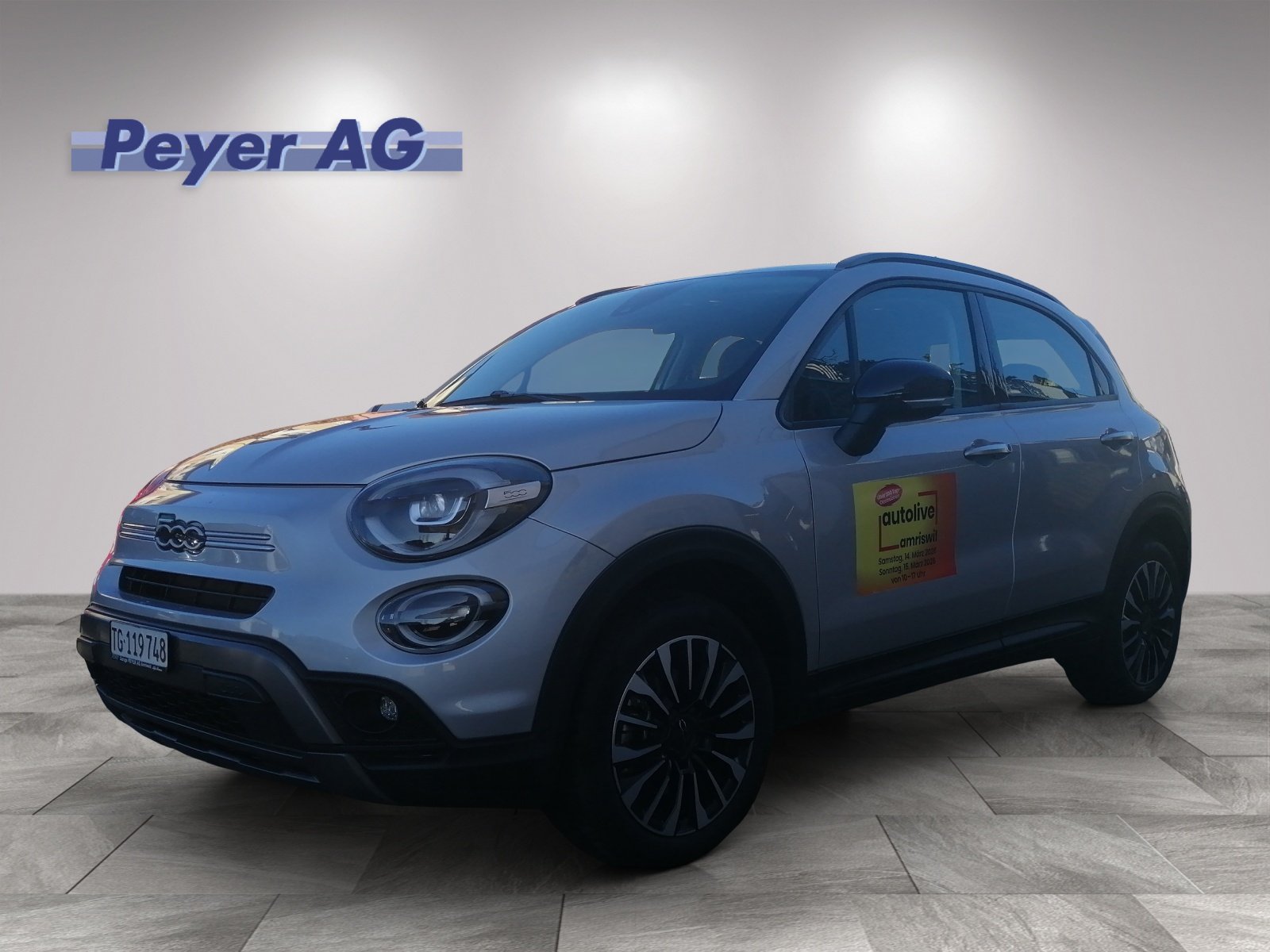FIAT 500 X 1.5 Hybrid Cross, Mild-Hybrid Benzin/Elektro, Occasion / Gebraucht, Automatik - 2