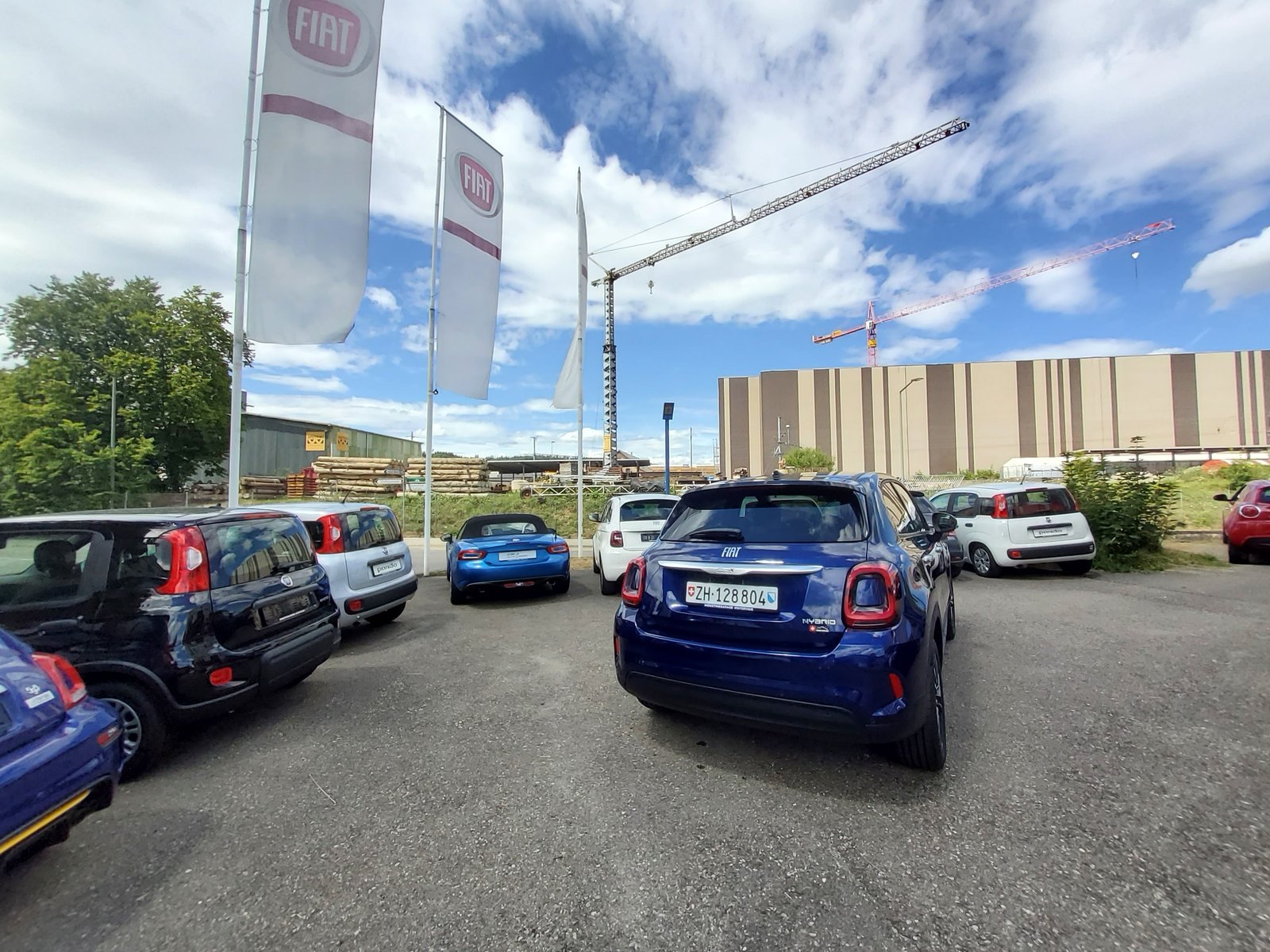FIAT 500X 1.5 Hybrid Swiss Edition DCT, Hybride Leggero Benzina/Elettrica, Auto dimostrativa, Automatico - 3