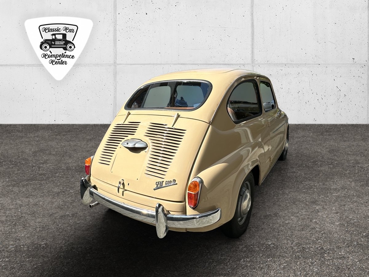 FIAT SEAT 600 D baugleich FIAT 600, Petrol, Classic, Manual - 4